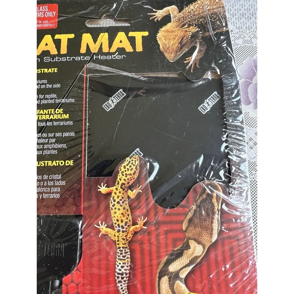Exo Terra Heat Mat Terrarium Substrate Heater 4Watts 1.5 Gallon 4